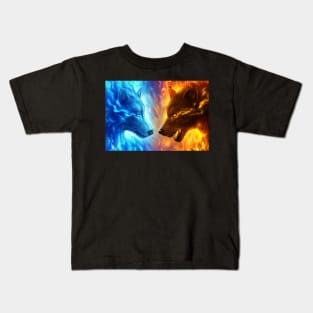 Fire and Ice Kids T-Shirt